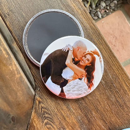 Custom Round 2.25" Photo Magnet