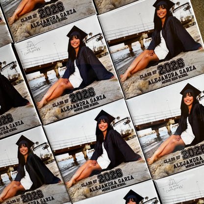 Custom Square Photo Magnets 2.5"x2.5" Bulk Orders 50+