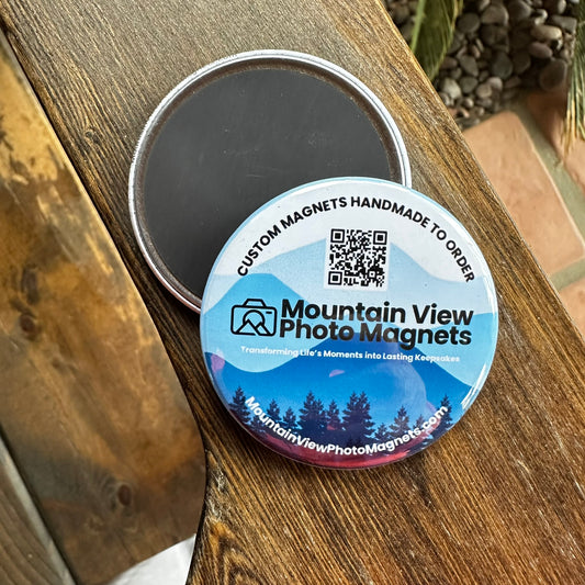 Custom Round 2.25" Photo Magnet