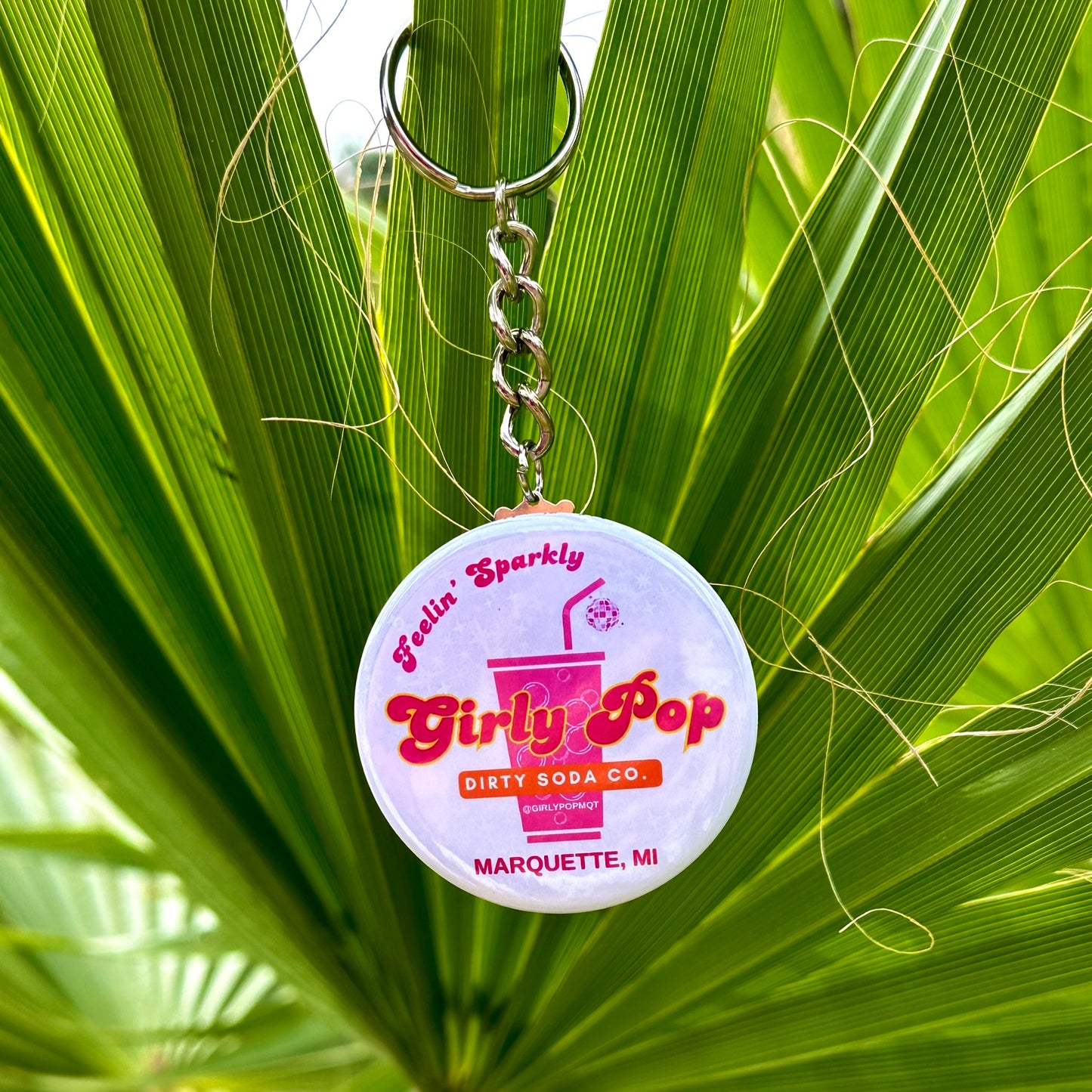 Custom Round 2.25" Photo Keychain