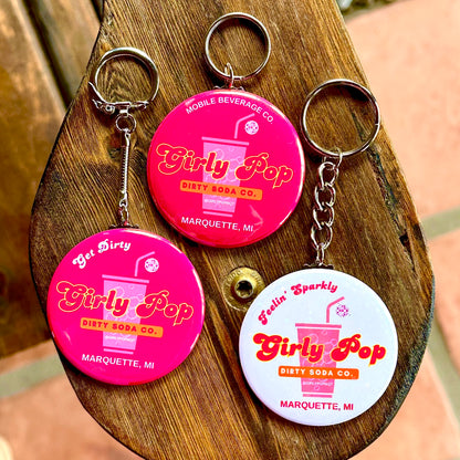 Custom Round 2.25" Photo Keychain